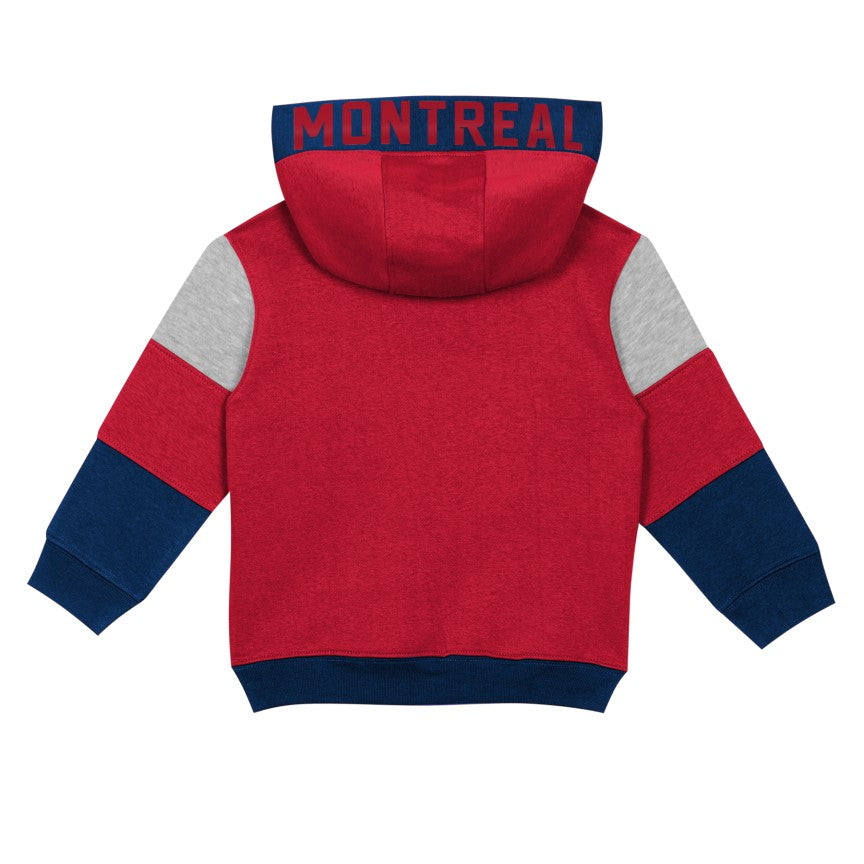 Ensemble sweat à capuche et pantalon rouge Big Skate des Canadiens de Montréal NHL Outerstuff pour enfants