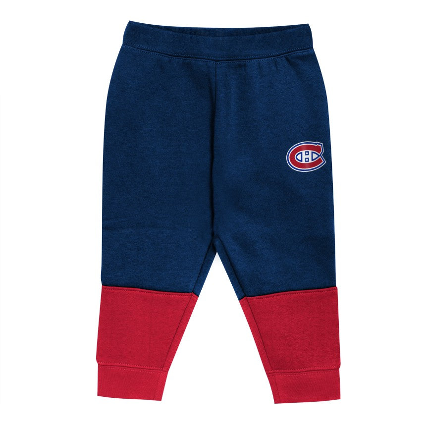 Ensemble sweat à capuche et pantalon rouge Big Skate des Canadiens de Montréal NHL Outerstuff pour enfants