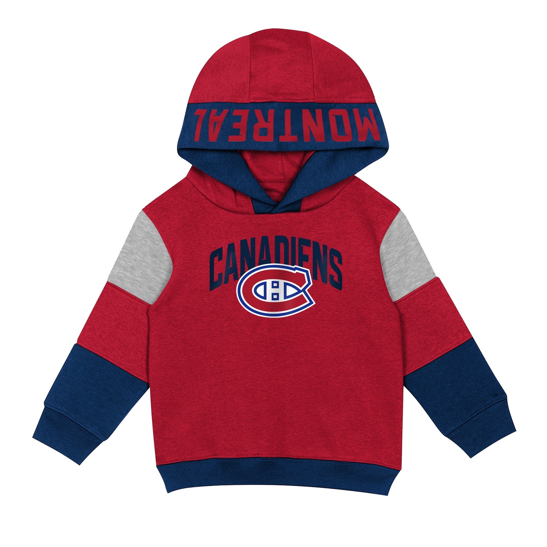 Ensemble sweat à capuche et pantalon rouge Big Skate des Canadiens de Montréal NHL Outerstuff pour enfants