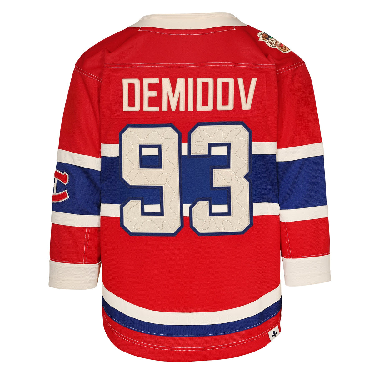 Ivan Demidov Montreal Canadiens NHL Outerstuff Kids Red 2026 Heritage Classic Premier Jersey