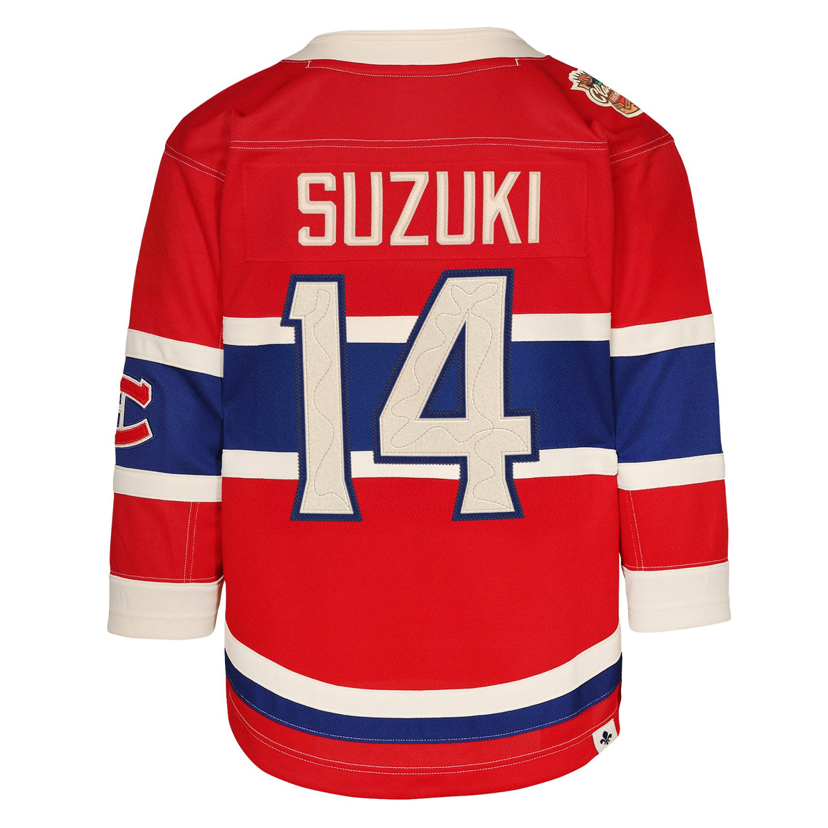 Nick Suzuki Montreal Canadiens NHL Outerstuff Kids Red 2026 Heritage Classic Premier Jersey