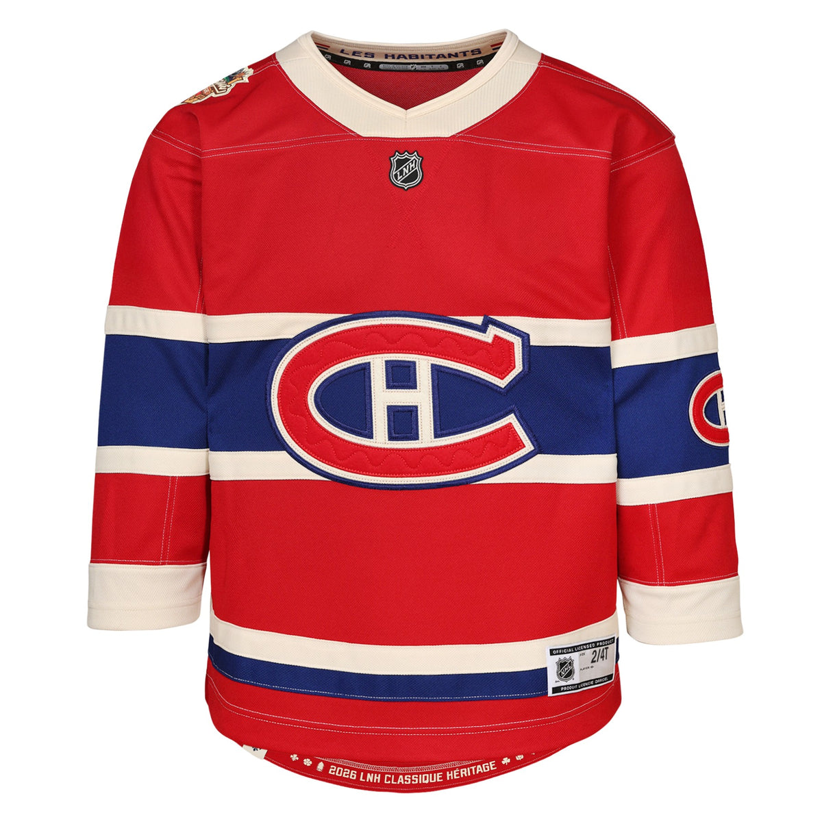 Ivan Demidov Montreal Canadiens NHL Outerstuff Kids Red 2026 Heritage Classic Premier Jersey