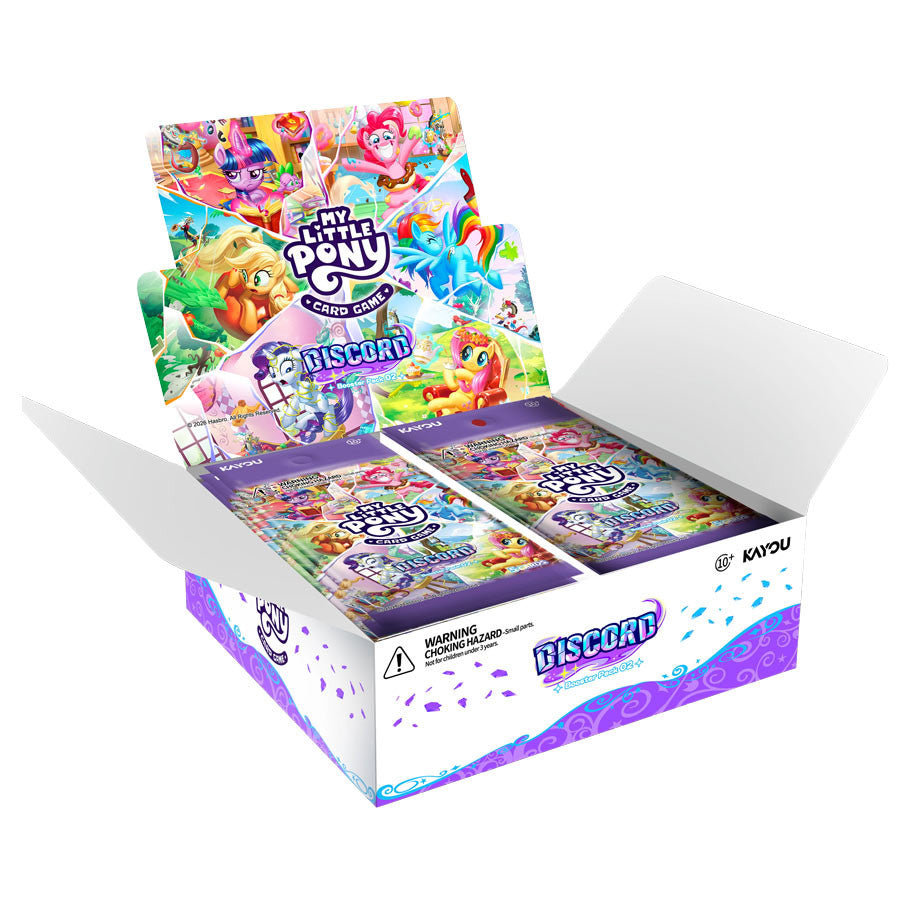 My Little Pony KAYOU Trading Card Game Discord Series 2 Booster Box