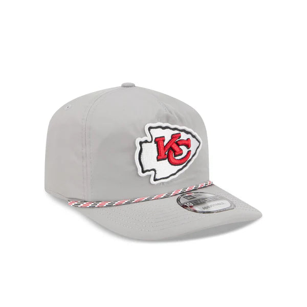 Kansas City Chiefs NFL New Era Men's Grey 19Twenty Cord Snapback