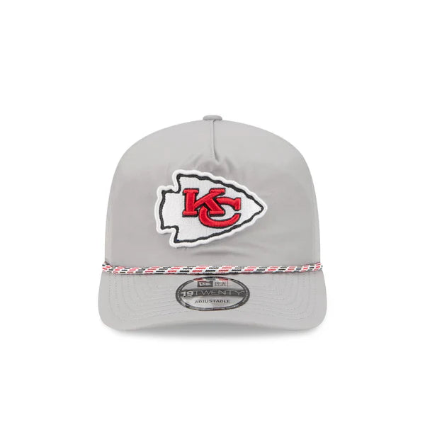 Kansas City Chiefs NFL New Era Men's Grey 19Twenty Cord Snapback