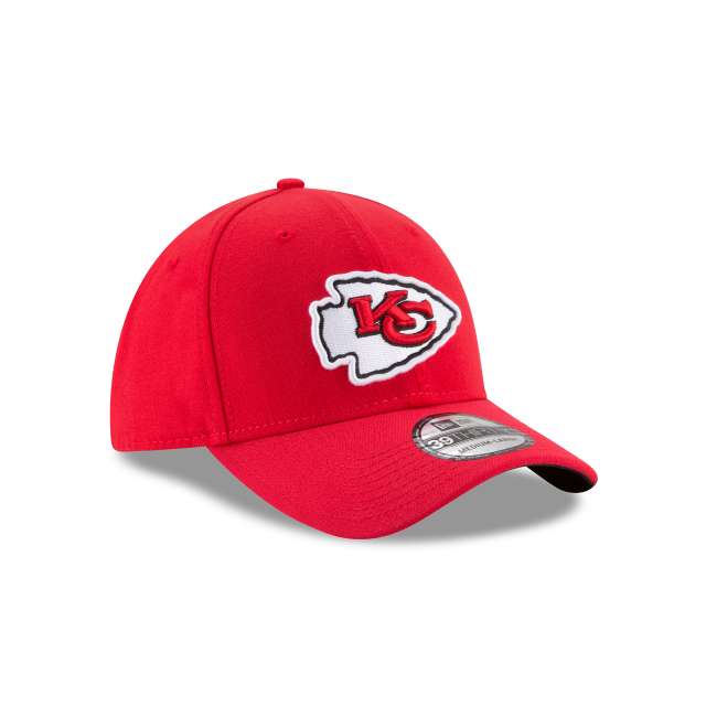 Kansas City Chiefs NFL New Era Casquette rouge 39Thirty Team Classic Stretch Fit pour hommes