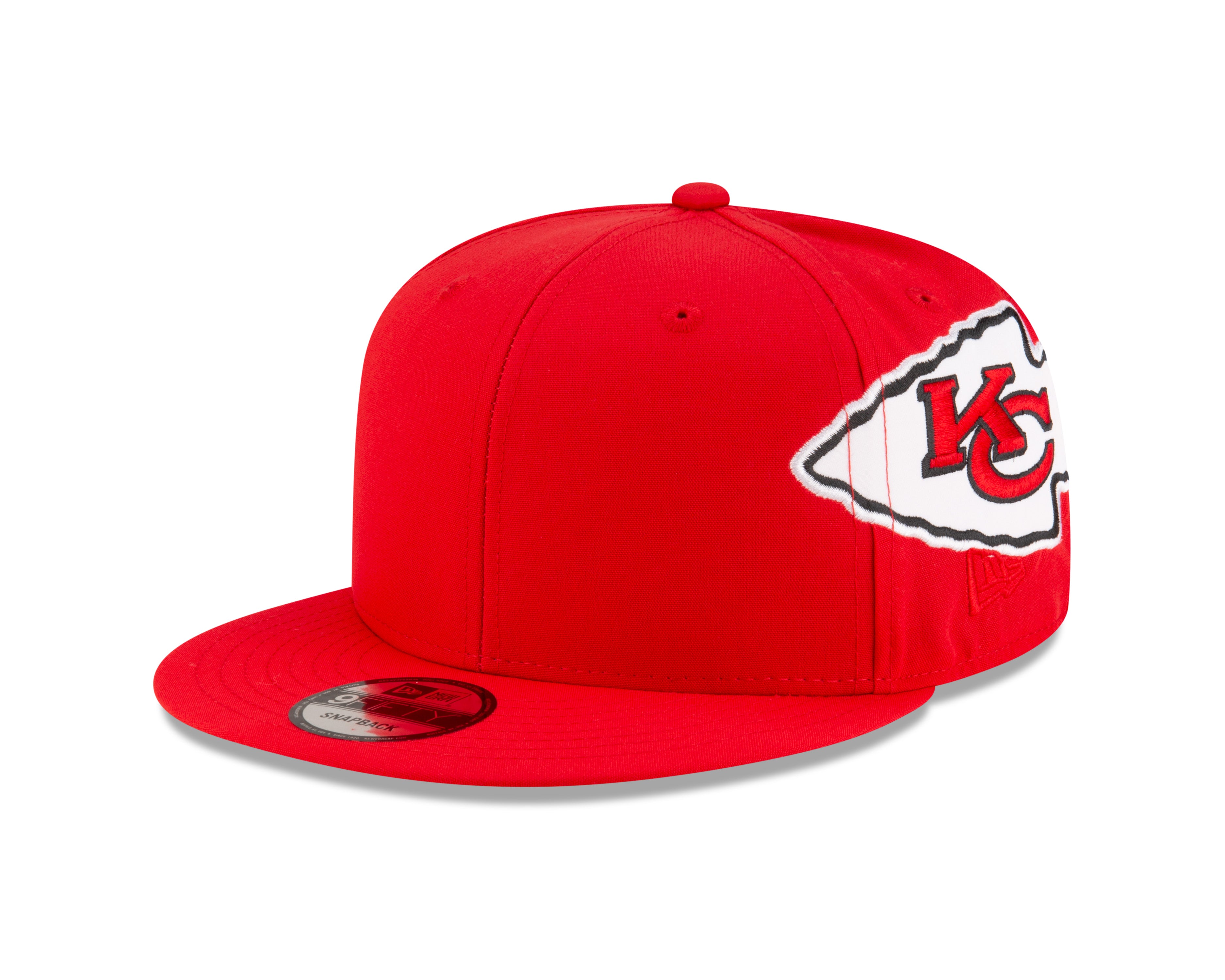 Kansas City Chiefs NFL New Era - Pack de casques 9Fifty rouge pour hommes Snapback