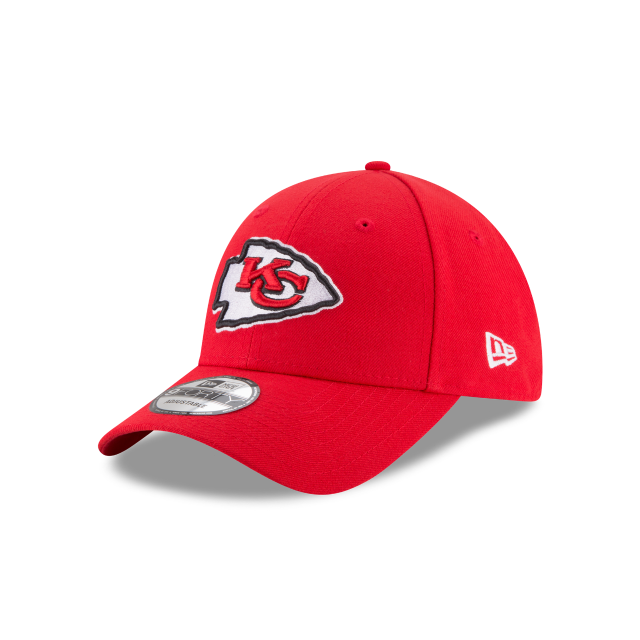 Kansas City Chiefs NFL New Era Casquette réglable rouge 9Forty The League pour hommes