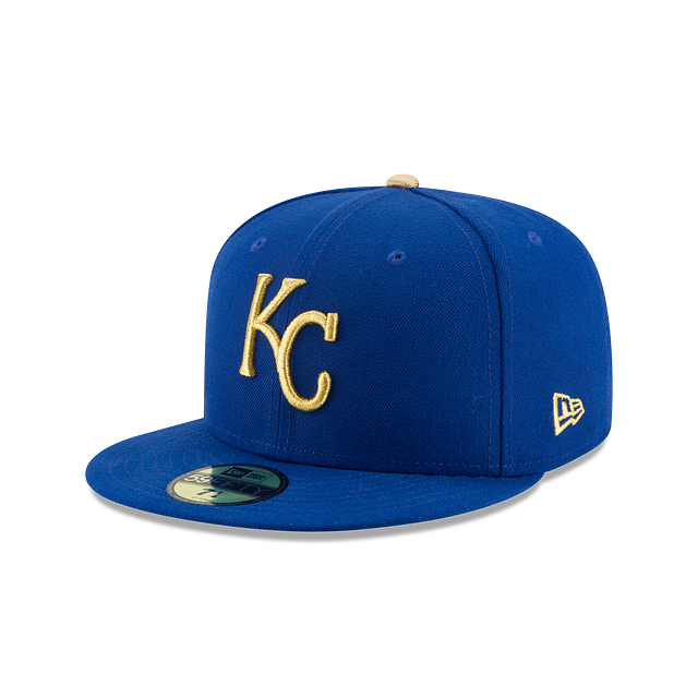 Casquette ajustée MLB New Era Royal 59Fifty Authentic Collection Alternate 2017 pour homme des Royals de Kansas City