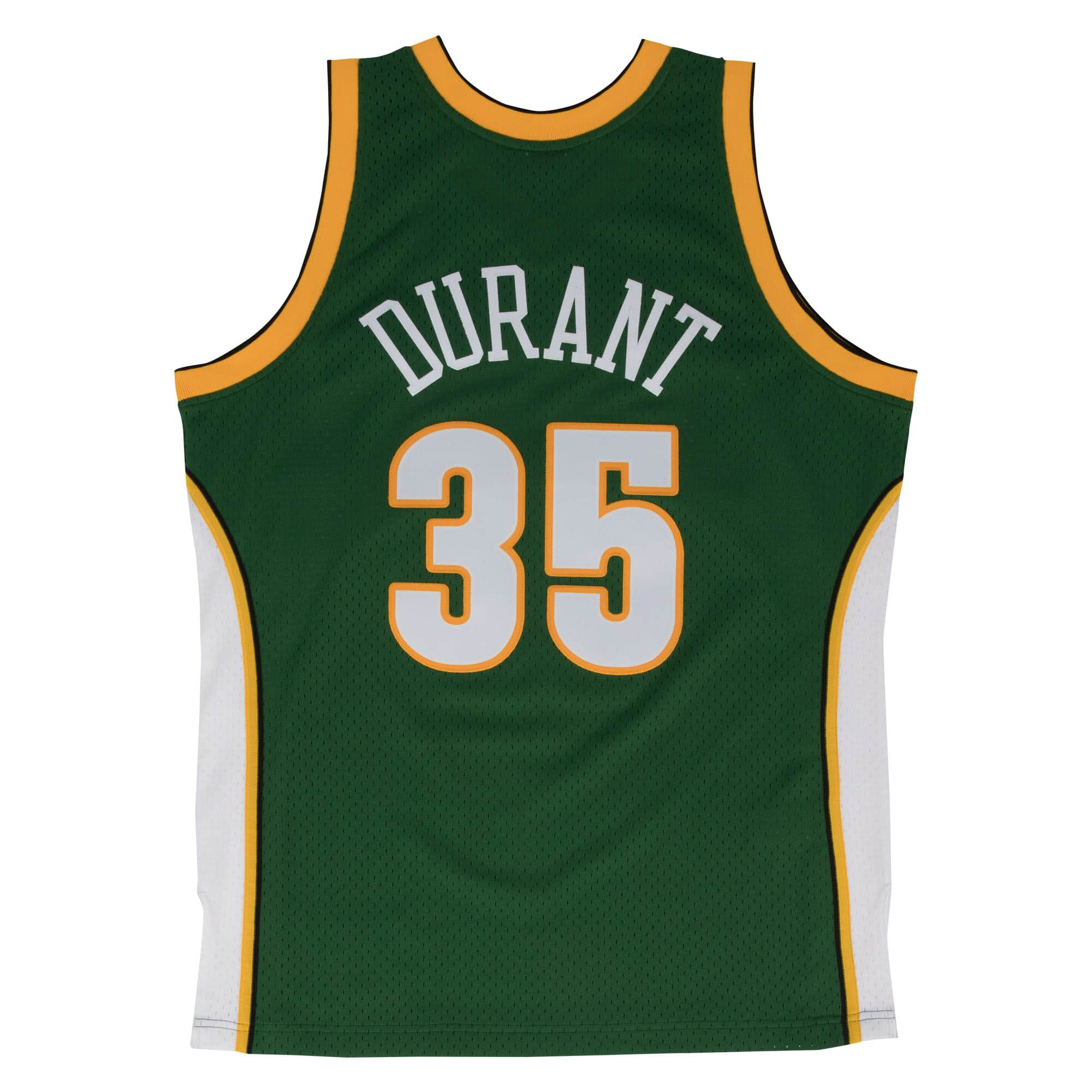 Kevin Durant Seattle Supersonics NBA Mitchell & Ness Men's Green 2007-08 Hardwood Classics Swingman Jersey