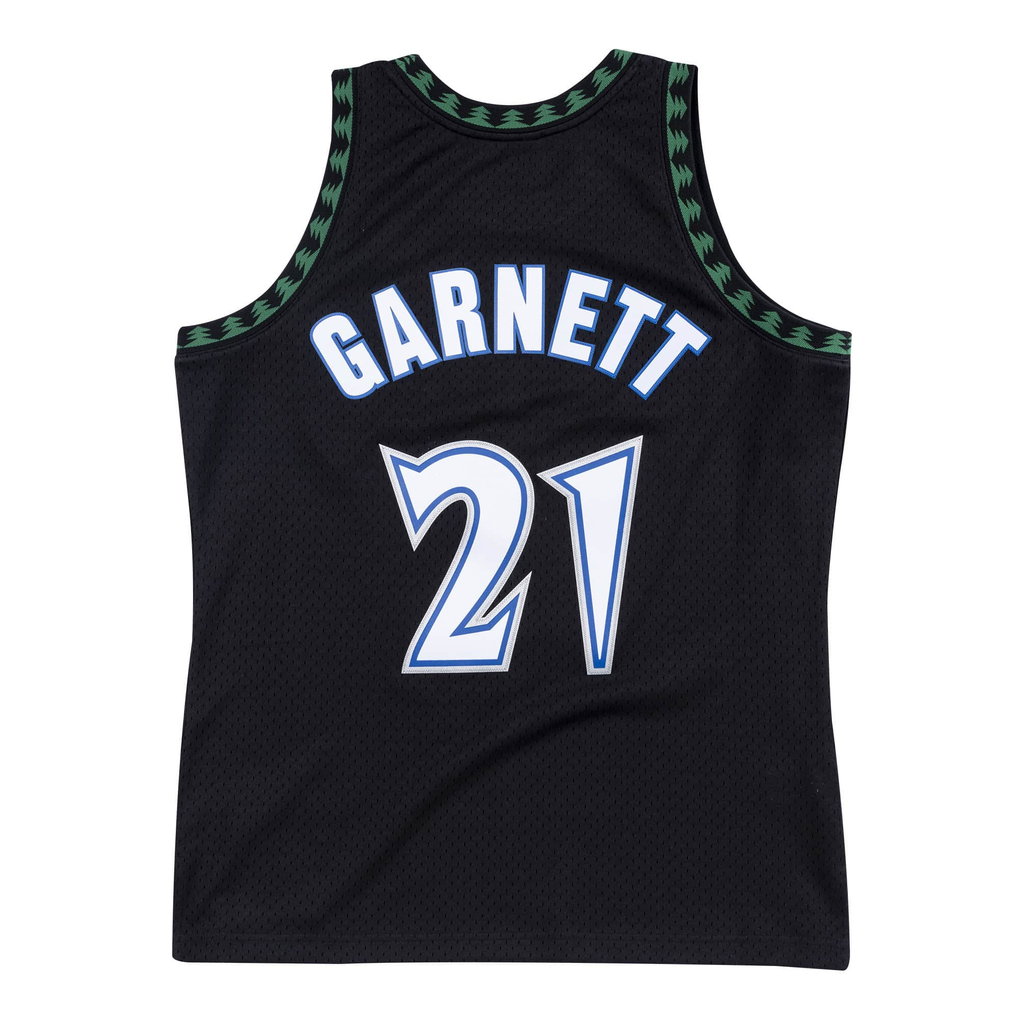 Kevin Garnett Minnesota Timberwolves NBA Mitchell & Ness Homme Noir 1997-98 Hardwood Classics Swingman Maillot