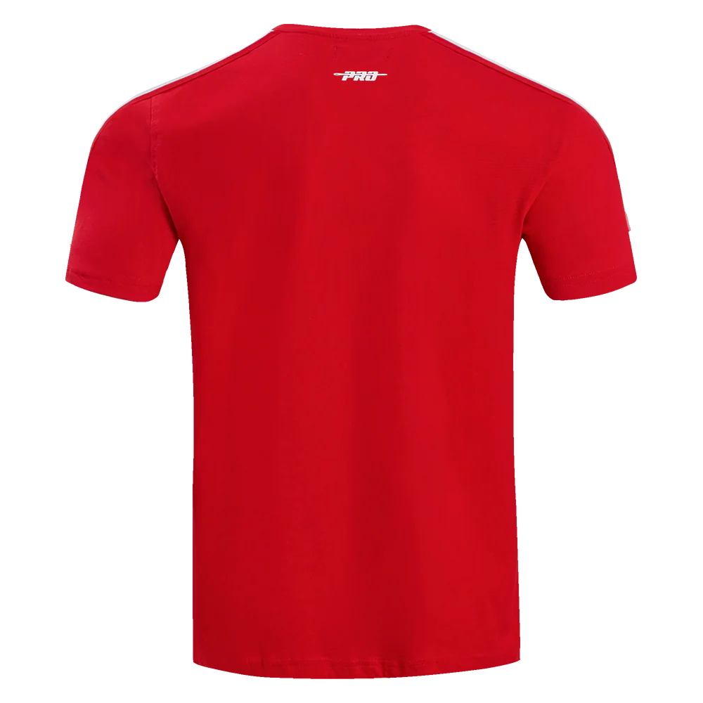 Montreal Expos MLB Pro Standard Men's Red Cooperstown Retro Classic Striped Top T-shirt