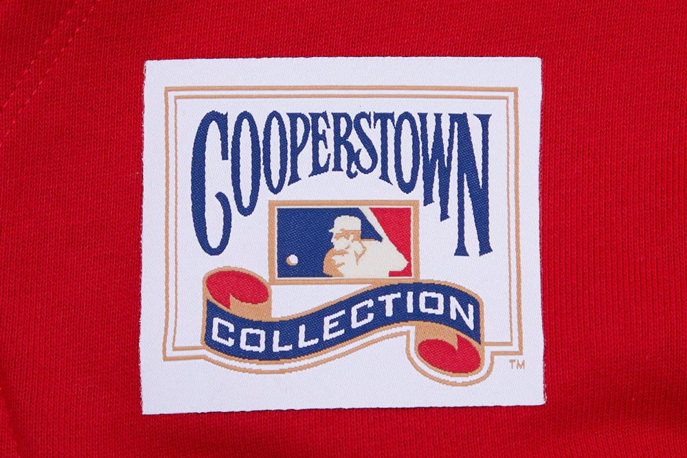 Sweat à capuche rétro classique rouge Cooperstown pour homme, modèle Pro Standard des Expos de Montréal (MLB).