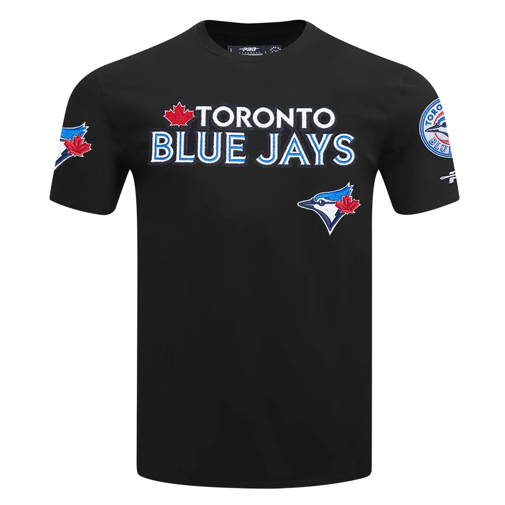 Toronto Blue Jays MLB Pro Standard Men's Black Classic Chenille T-shirt