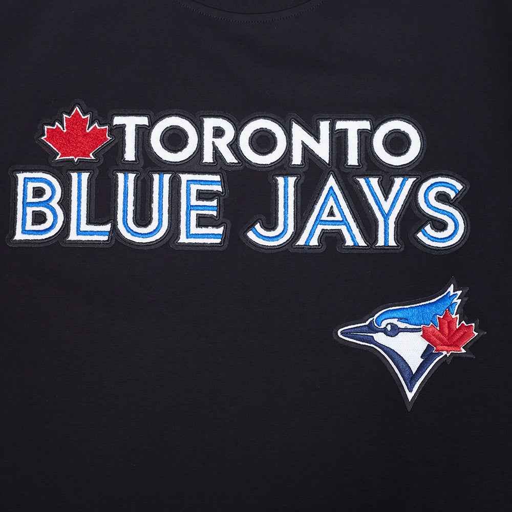 Toronto Blue Jays MLB Pro Standard Men's Black Classic Chenille T-shirt
