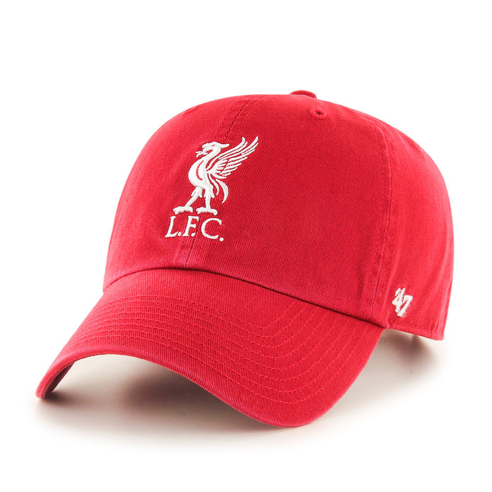 Liverpool FC EPL 47 Brand Men's Red Clean up Alternate Adjustable Hat