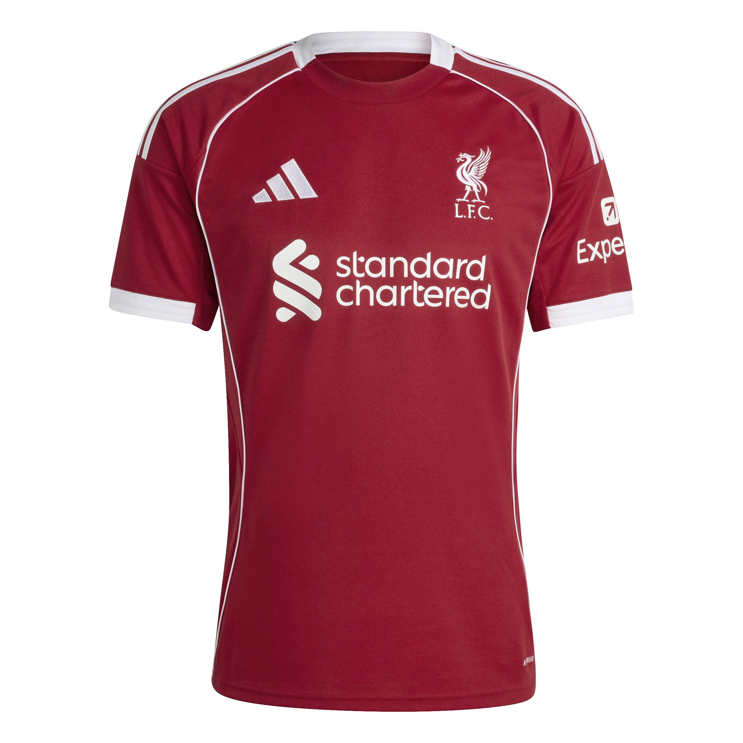 Liverpool FC EPL Adidas Men's Red 2025/26 Home Replica Jersey