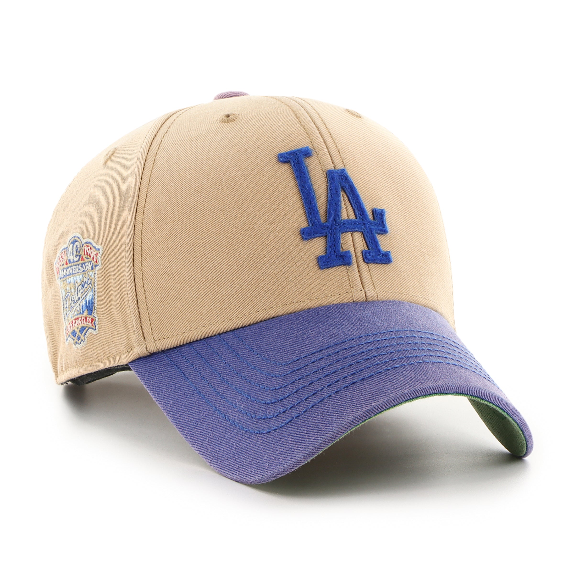 Los Angeles Dodgers MLB 47 Brand Casquette réglable Dusted Sedgwick MVP pour hommes