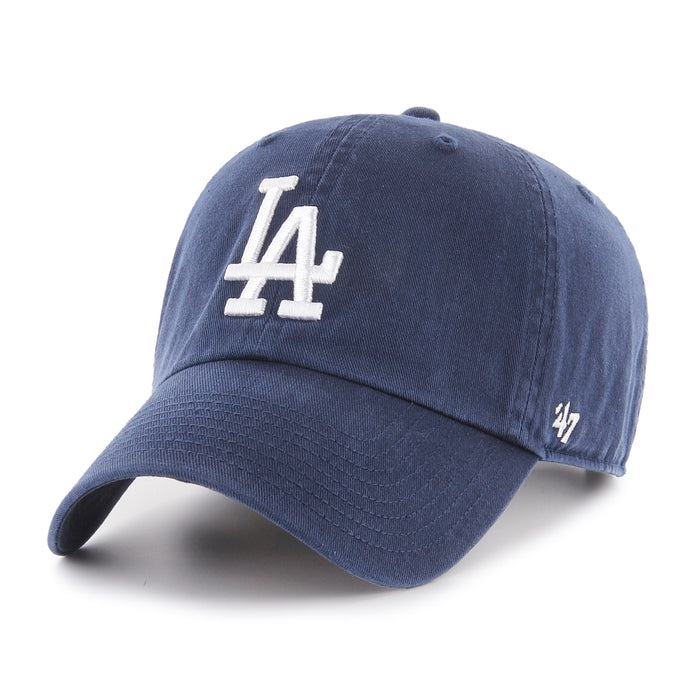 Los Angeles Dodgers MLB 47 Brand Men's Navy Clean Up Adjustable Hat