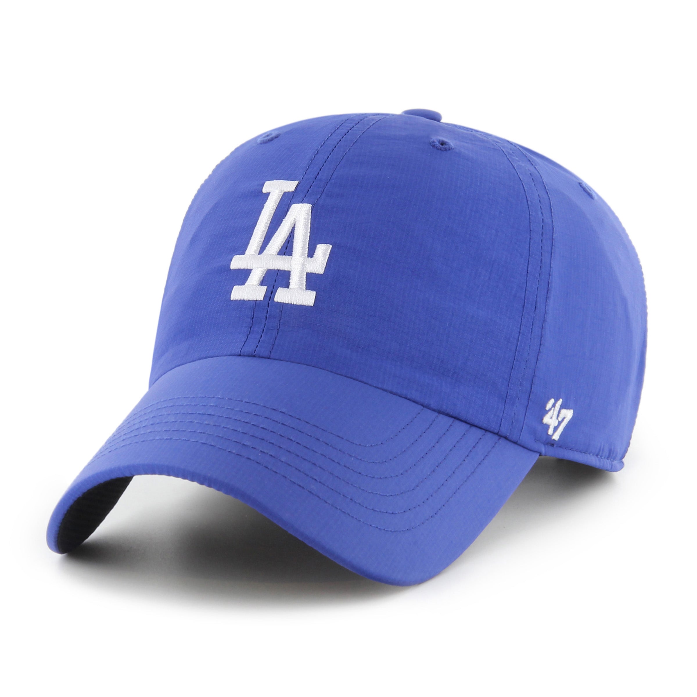 Los Angeles Dodgers MLB 47 Brand Royal Brrr Nylon Ripstop Clean Up Casquette réglable pour homme