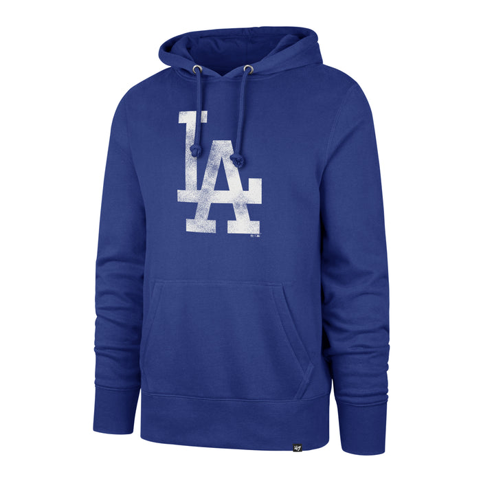 Los Angeles Dodgers MLB 47 Brand Men's Royal Imprint Headline Pullover Hoodie