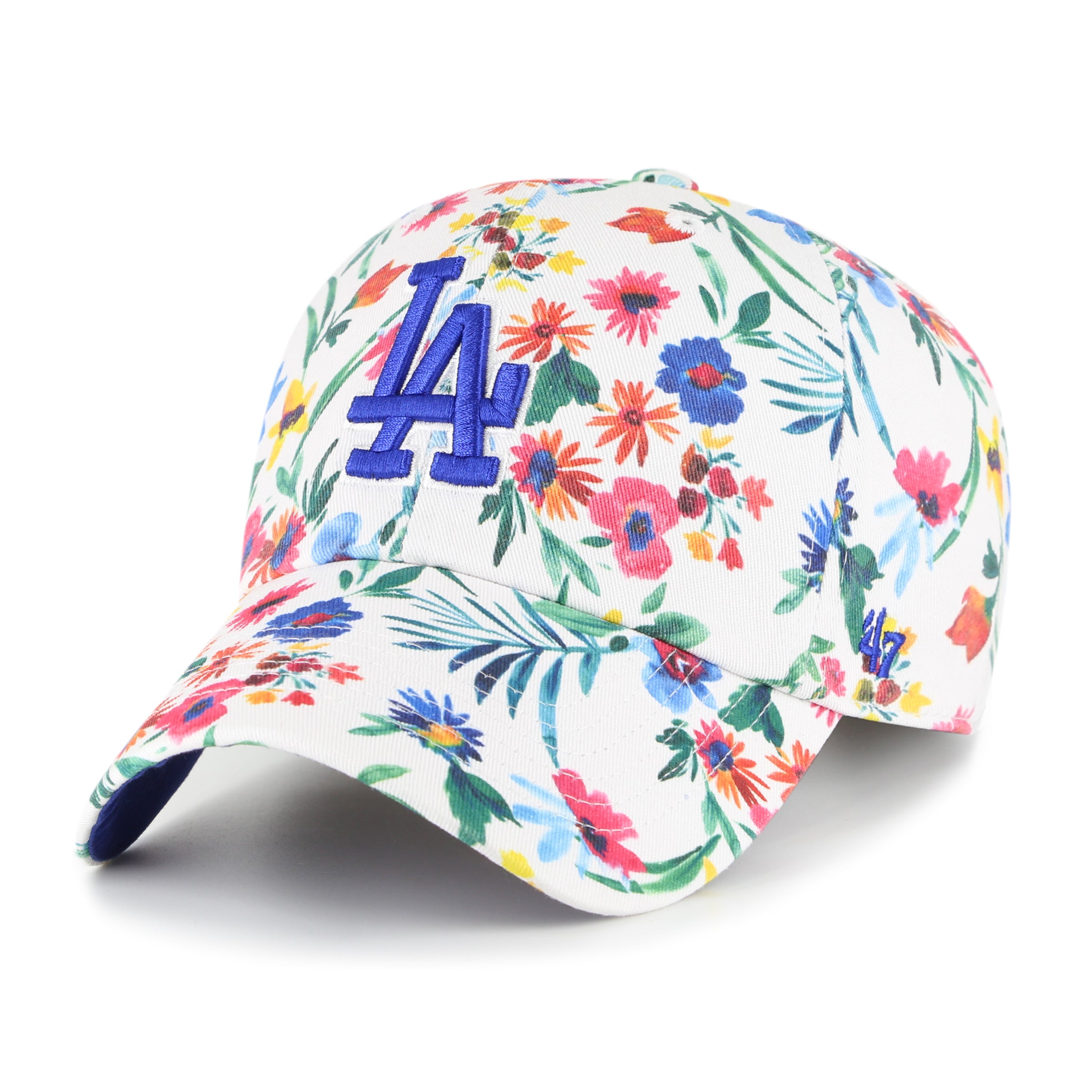 Los Angeles Dodgers MLB 47 Brand Casquette réglable Highgrove Clean Up pour femme