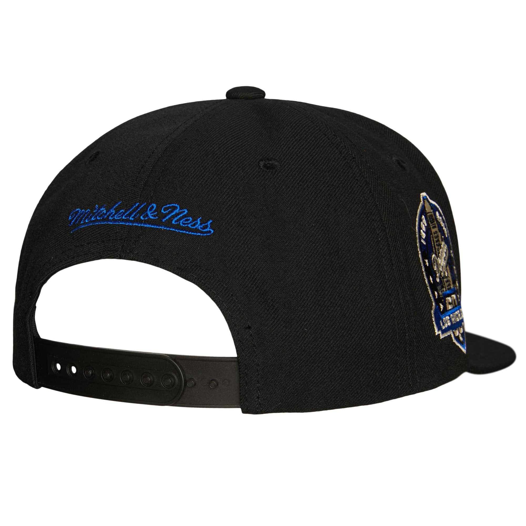 Los Angeles Dodgers MLB Mitchell & Ness Mens Black Team Classic Snapback