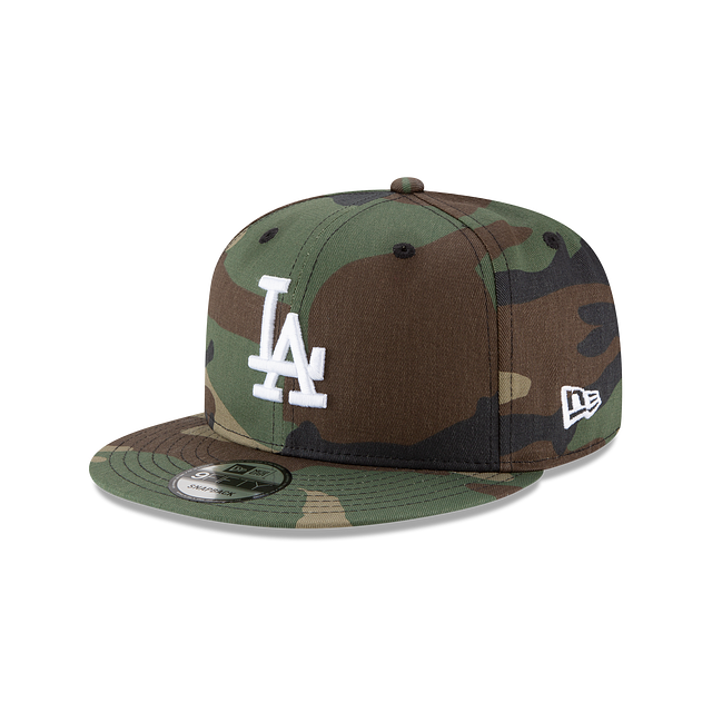 Los Angeles Dodgers MLB New Era 9Fifty Camo Basic Snapback pour hommes