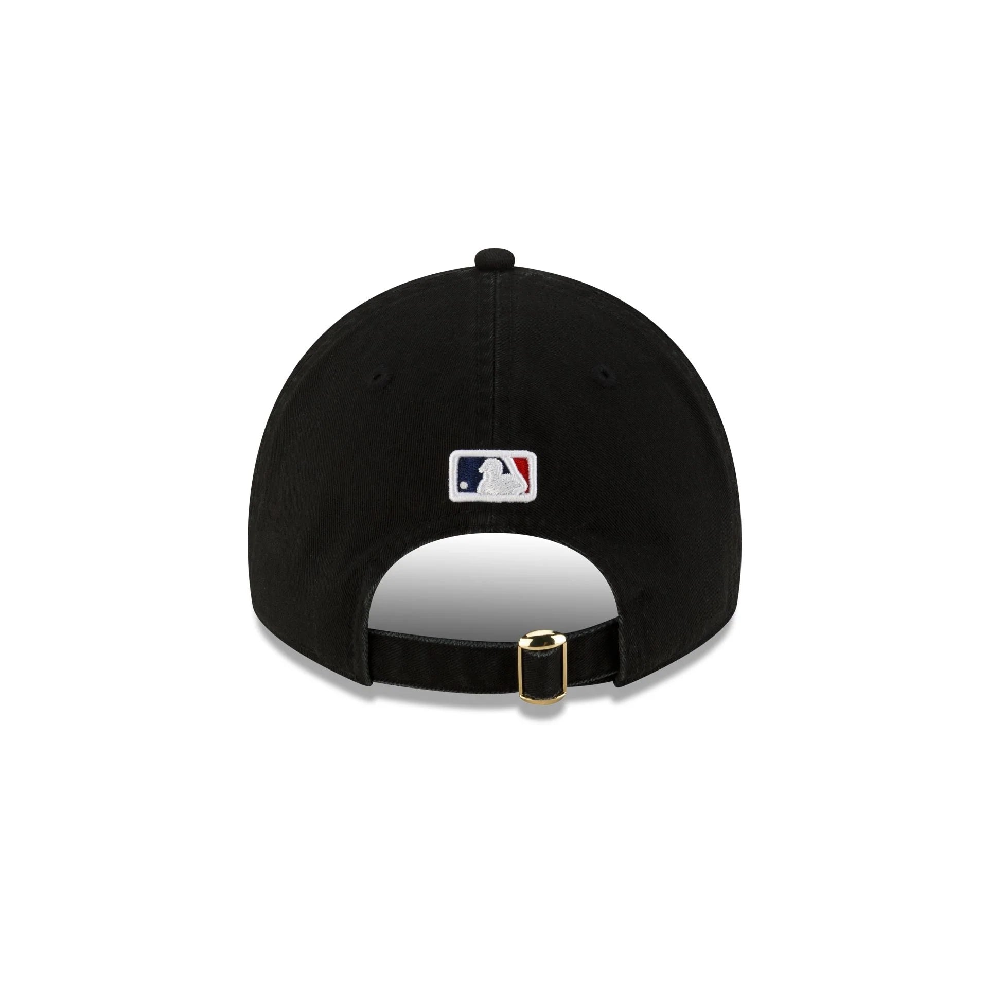 Casquette ajustable pour vestiaire des champions de la série mondiale 9Twenty MLB des Dodgers de Los Angeles New Era pour homme, blanche/noire