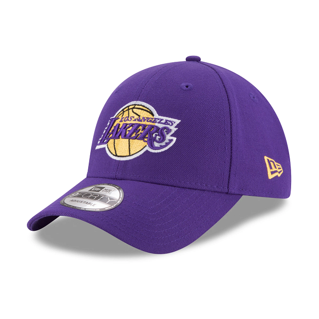 Casquette ajustable violette 9Forty The League pour homme des Los Angeles Lakers NBA New Era