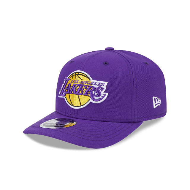 Casquette Snapback 9Seventy violette pour homme de la NBA Los Angeles Lakers de New Era, couleur de l'équipe