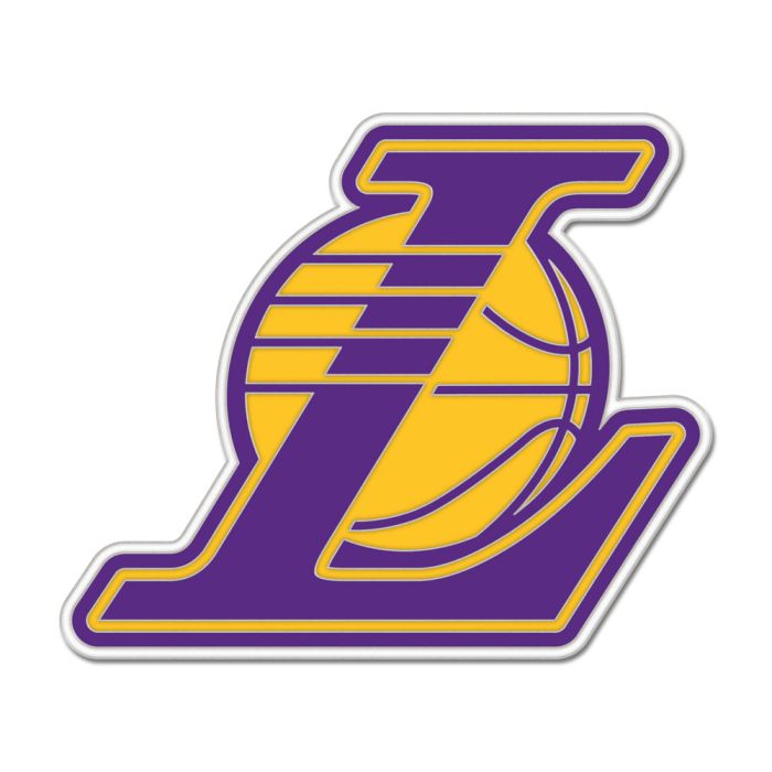 Los Angeles Lakers NBA WinCraft Alternate Logo Collector Enamel Pin