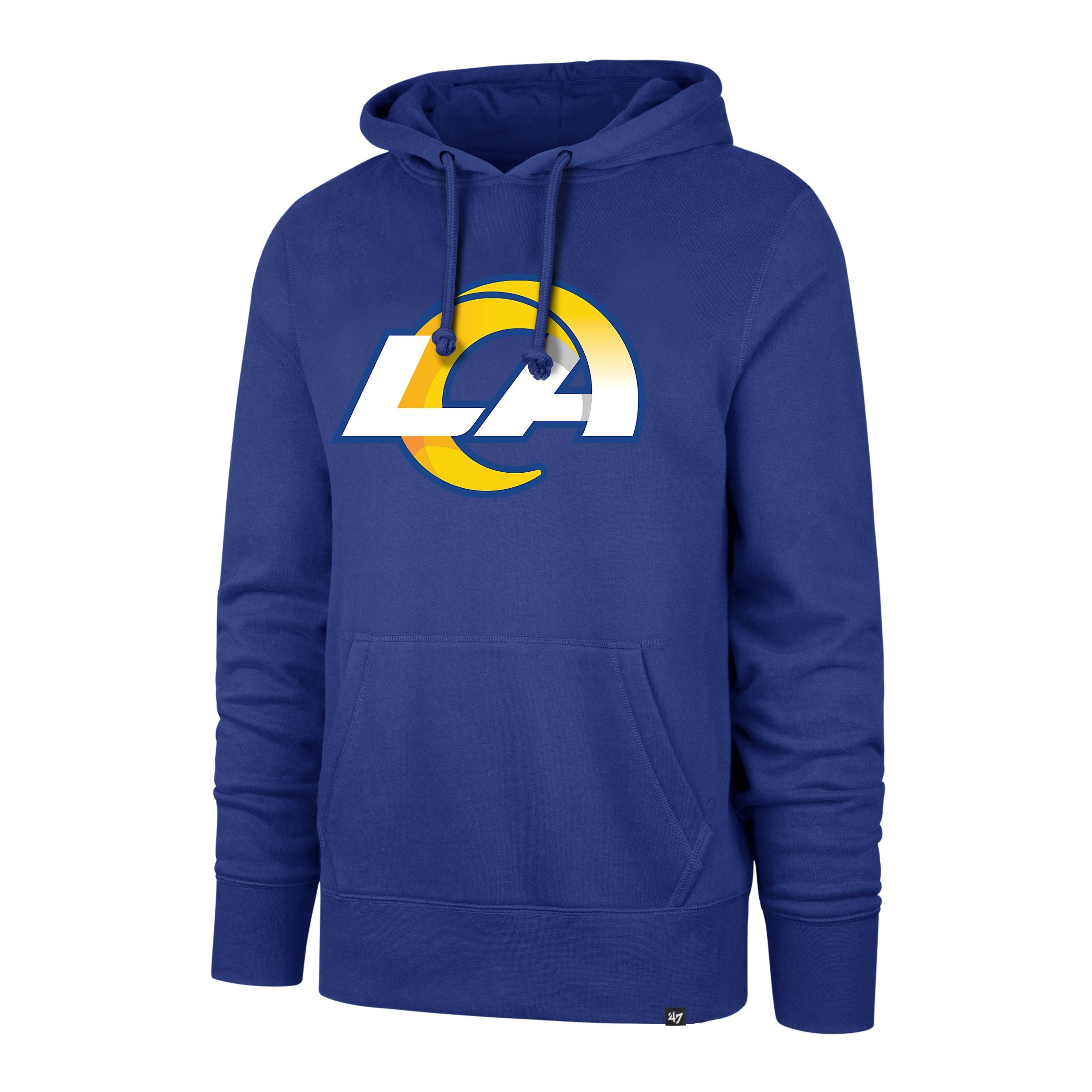 Los Angeles Rams NFL 47 Brand Men's Royal Imprint Headline Pullover Hoodie