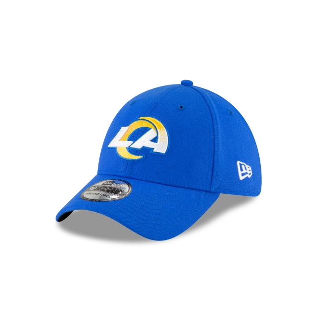 Los Angeles Rams NFL New Era - Casquette bleue 39Thirty Team Classic Stretch Fit pour hommes