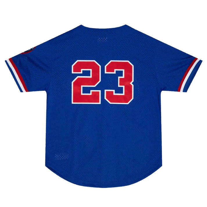 Ryne Sandberg Chicago Cubs MLB Mitchell & Ness Men's Royal 1996 Authentic BP Jersey