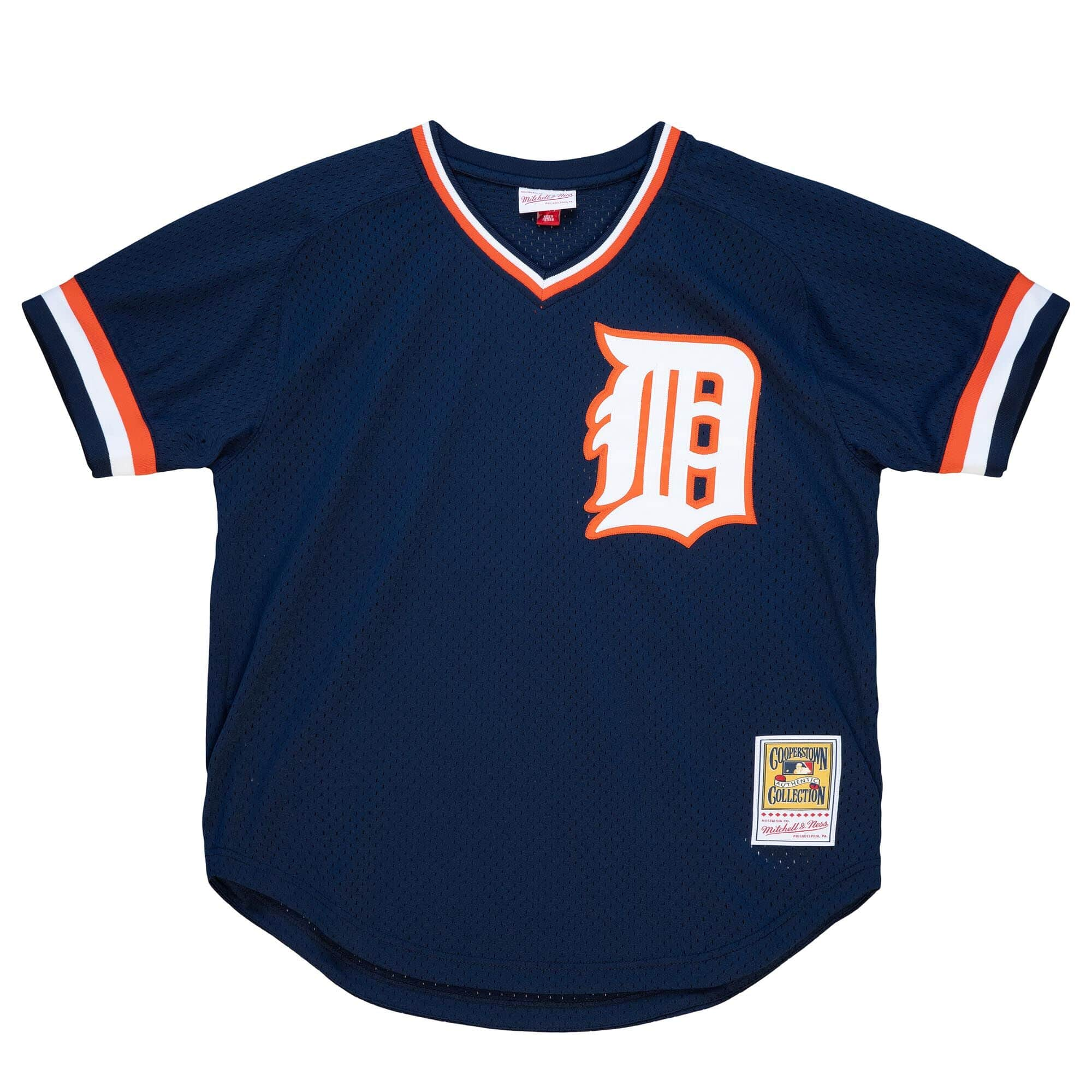 Kirk Gibson Detroit Tigers MLB Mitchell & Ness Homme Marine 1984 Authentique BP Jersey