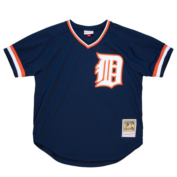 Kirk Gibson Detroit Tigers MLB Mitchell & Ness Men's Navy 1984 Authentic BP Jersey