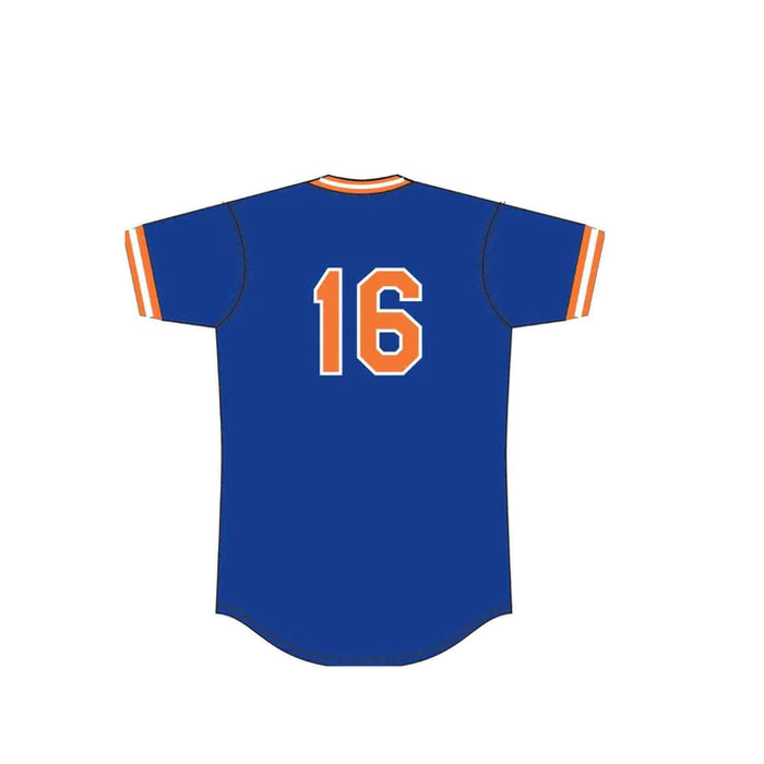Dwight Gooden New York Mets MLB Mitchell & Ness Men's Royal Blue 1986 Authentic BP Jersey