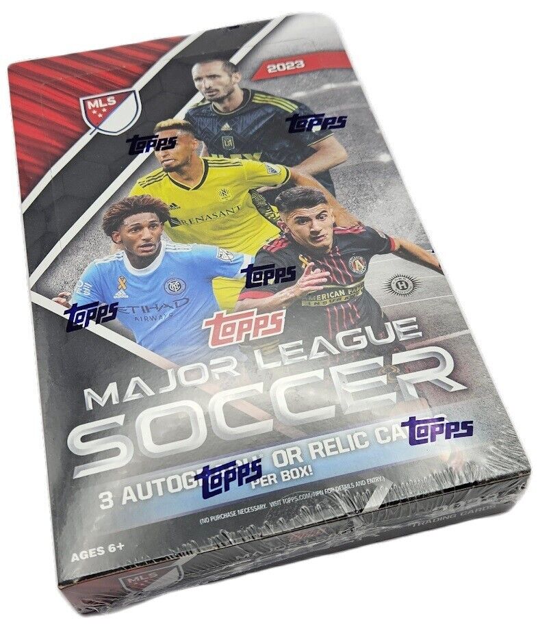 Boîte de loisirs MLS Topps 2023 Major League Soccer