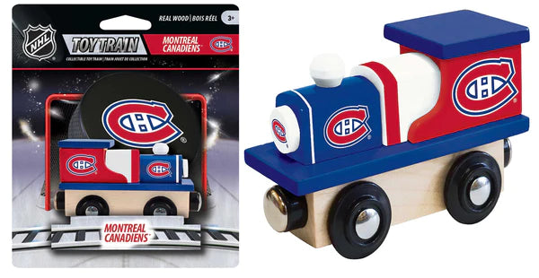 Montreal Canadiens NHL MasterPieces Wood Toy Train