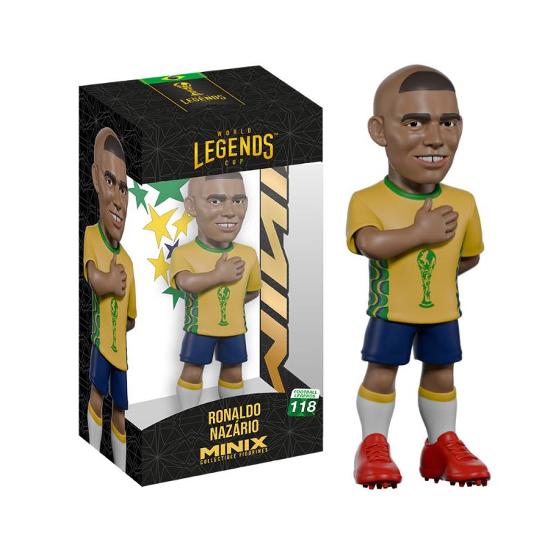 Ronaldo Nazario Brazil Team FIFA Minix 2026 World Cup Legends Collectible Football Figurines #118