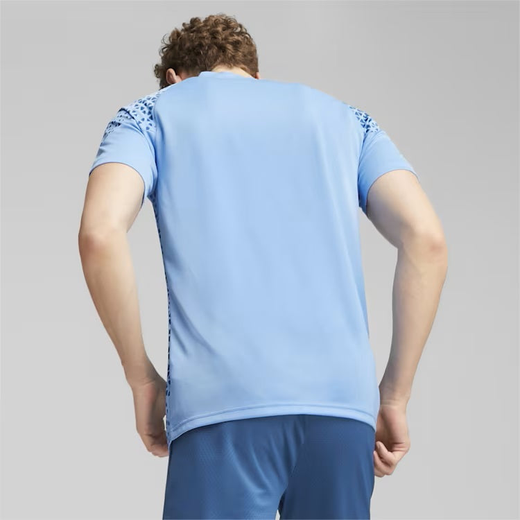 Maillot d'entraînement bleu clair Manchester City EPL Puma pour hommes