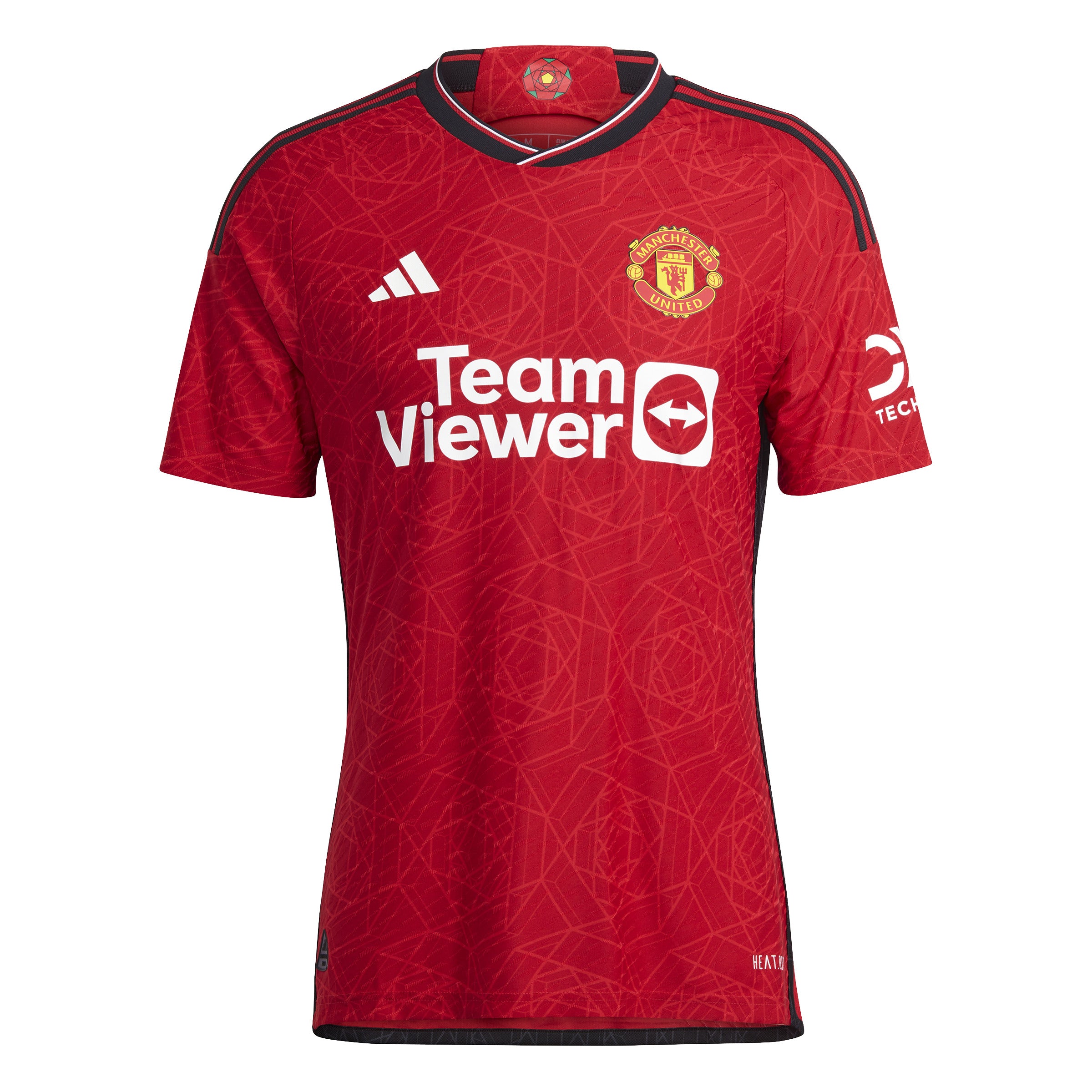 Maillot Manchester United FC EPL Adidas rouge 2023/24 domicile authentique pour homme