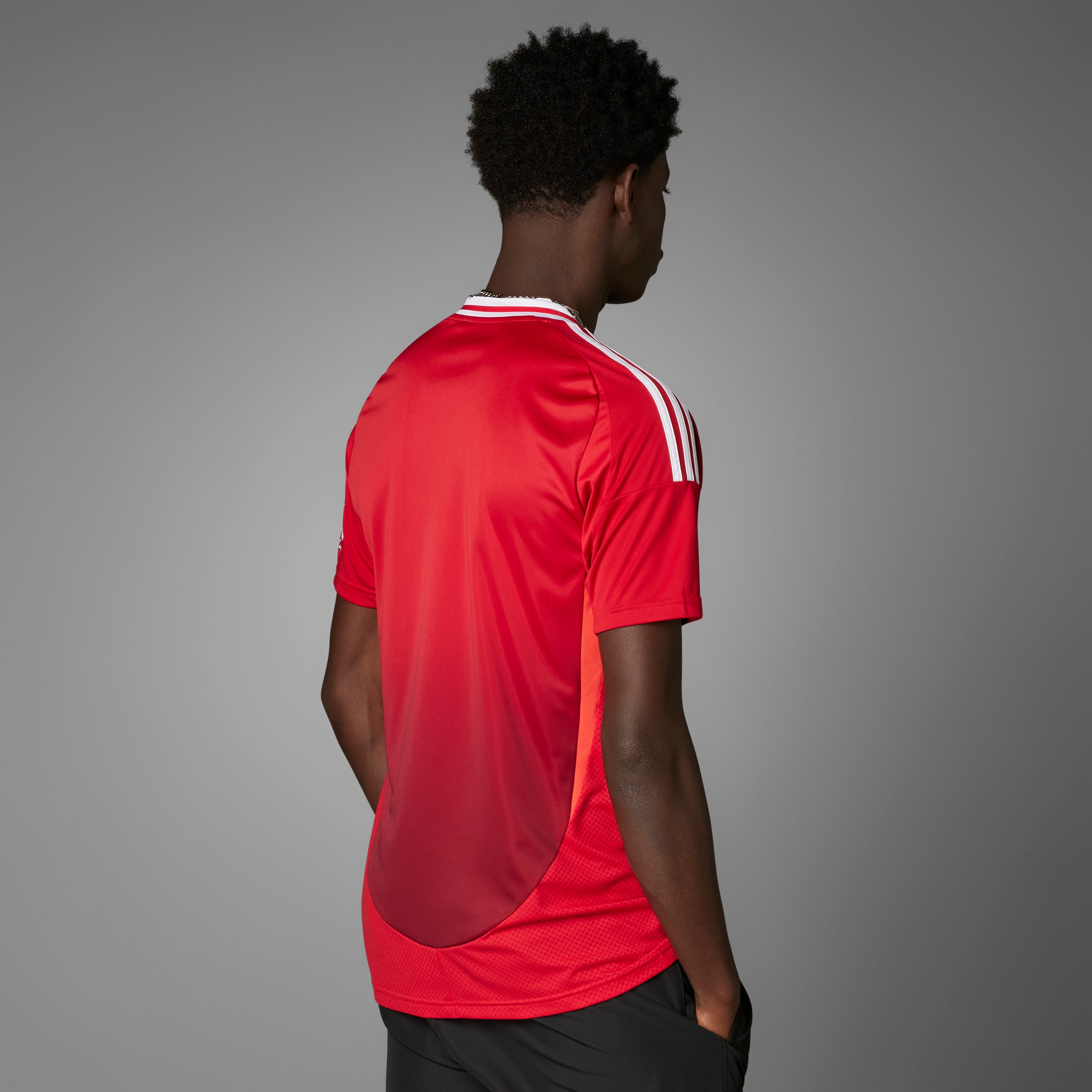 Maillot réplique Manchester United FC EPL Adidas rouge 2024/25 pour homme