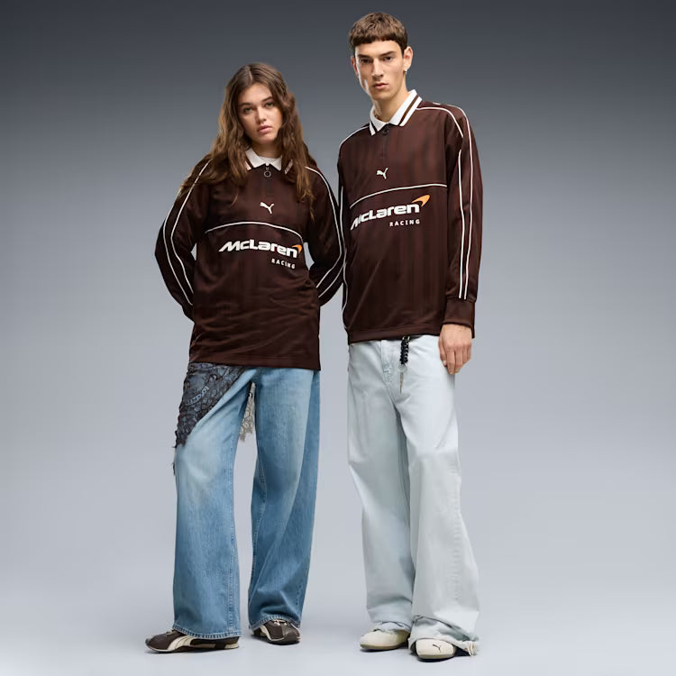 McLaren Racing F1 Puma Men's Chocolate Fondue Long Sleeve Jersey