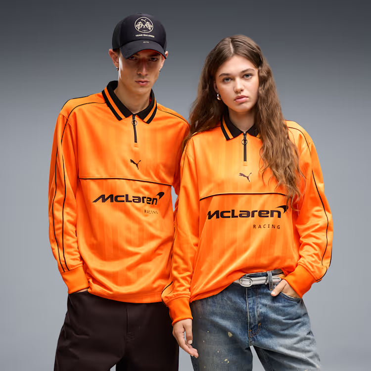 McLaren Racing F1 Puma Men's Orange Long Sleeve Jersey