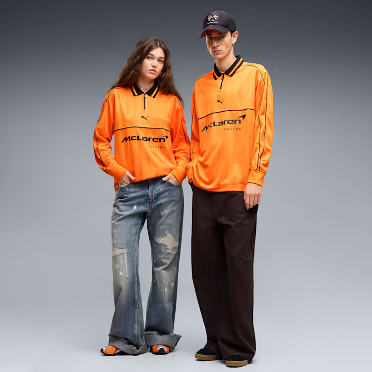 McLaren Racing F1 Puma Men's Orange Long Sleeve Jersey
