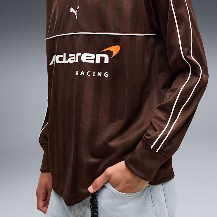 McLaren Racing F1 Puma Men's Chocolate Fondue Long Sleeve Jersey