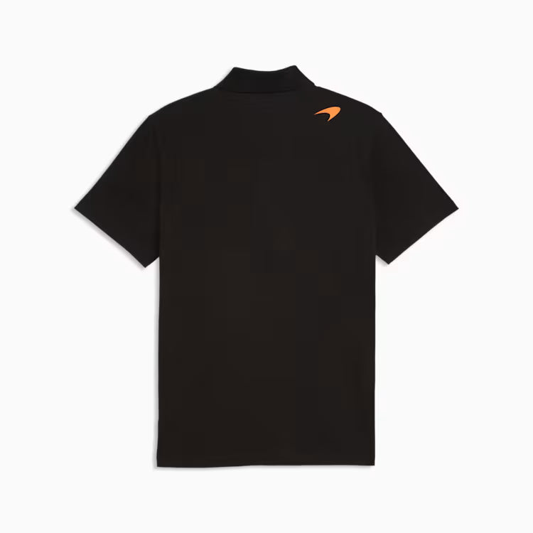 McLaren Racing F1 Puma Men's Black Small Logo Polo Shirt