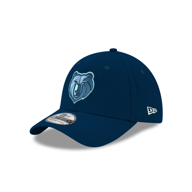 Casquette extensible classique NBA Memphis Grizzlies New Era pour homme, bleu marine, 39Thirty Team